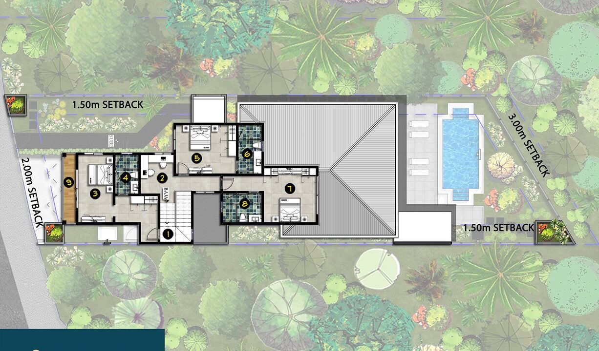 Lot 54 - Second floor plan