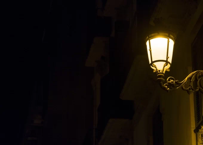 Electrical Blackout Street Lamp